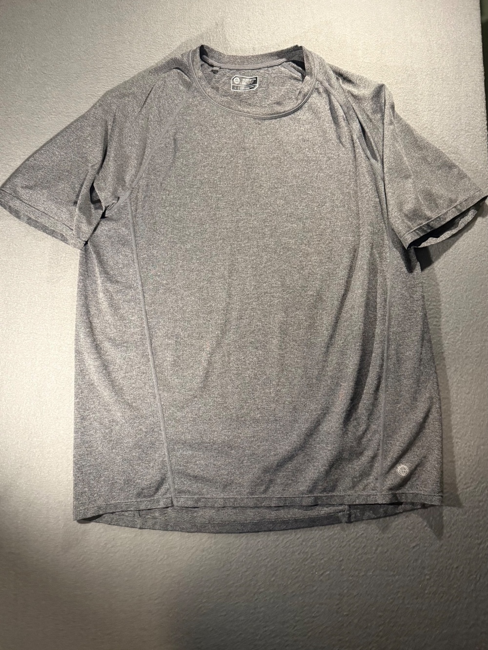 Mondetta Outdoor Project Men's Gray Performance T-Shirt, Size Large